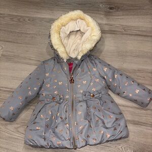 London Fog brand puffer coat 18-24M